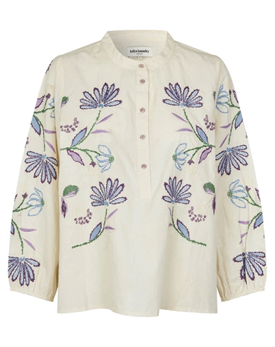 Lollys Laundry - FaithLL Bluse - Creme